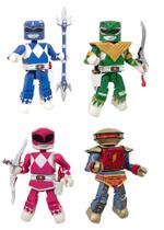 Conjunto de caixas Minimates Diamond Select Toys Power Rangers Série 1