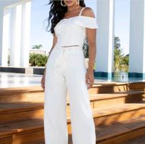 Conjunto de calça e blusa feminino Conjunto de calça e blusa feminino