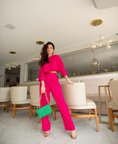 Conjunto de calça e blusa manga longa