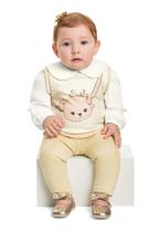 Conjunto de Calça Legging 3 Peças Bebe Menina Livy Conjunto de Calça Legging 3 Peças Bebe Menina Livy