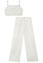 Conjunto De Calça Pantalona Menina Lilimoon