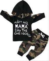 Conjunto de calças com capuz de camuflagem ZOEREA 4T