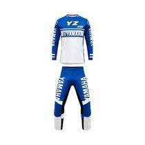 Conjunto De Calças De Esporte Para Motociclismo De Manga Longa Azul E Branco Para Homens E Mulheres, Conjunto De Calças De Esporte Para Motociclismo De Manga Longa Azul E Branco Para Homens E Mulheres,