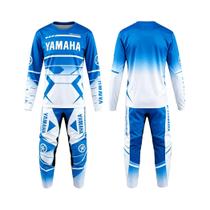 Conjunto De Calças De Esporte Para Motociclismo De Manga Longa Azul Para Homens E Mulheres Com Conjunto De Calças De Esporte Para Motociclismo De Manga Longa Azul Para Homens E Mulheres Com