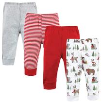 Conjunto de calças e leggings de algodão Hudson Baby Toddler Conjunto de calças e leggings de algodão Hudson Baby Toddler
