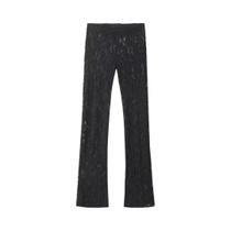 Conjunto de Calças e Macacão de Renda Feminina Y2K - Cintura Alta e Floral