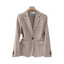 Conjunto De Calças Em Estilo Britânico Para Mulheres, Blazer E Calças De Alta Qualidade, Moda