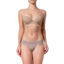 Conjunto de calcinha e sutiã com bojo