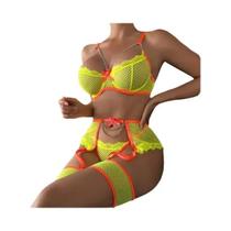 Conjunto de Calcinha e Sutiã de Renda com Bojo - Lingerie Feminina Conjunto de Calcinha e Sutiã de Renda com Bojo - Lingerie Feminina
