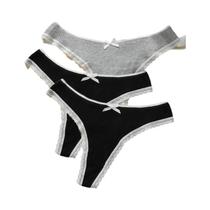 Conjunto De Calcinhas De Cintura Baixa Com Renda Para Mulheres, Respirável E Confortável, Em Cores Conjunto De Calcinhas De Cintura Baixa Com Renda Para Mulheres, Respirável E Confortável, Em Cores