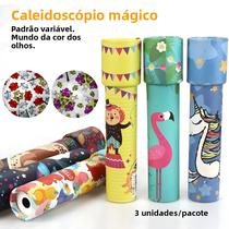 Conjunto De Caleidoscópio Colorido Para Meninos E Meninas, Brinquedo Educacional Mágico Clássico De