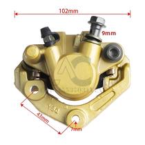 Conjunto De Caliper De Freio Dianteiro YAMAHA YBR125 Com Pastilhas E Suporte 2002-2014