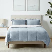 Conjunto de Cama Amazon Basics Ultramacio e Quente - Tamanho Full/Queen