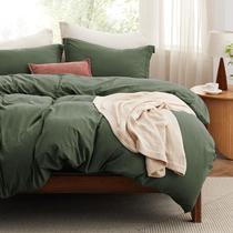Conjunto de Cama Bedsure California King - Capa de Edredom Olive Conjunto de Cama Bedsure California King - Capa de Edredom Olive