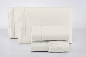 Conjunto de Cama Casal 4 Peças Com Virol Incluso 200 Fios 100% Algodão