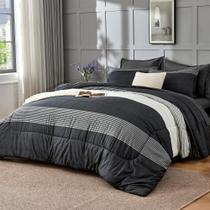 Conjunto de Cama Completo Andency 7 Peças Listrado Conjunto de Cama Completo Andency 7 Peças Listrado