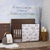 Conjunto de Cama de Berço Disney Winnie the Pooh - 6 Peças