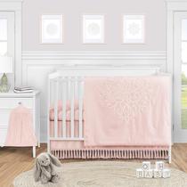 Conjunto de cama de berço Sweet Jojo Designs Pink Boho Bohemian Girl Conjunto de cama de berço Sweet Jojo Designs Pink Boho Bohemian Girl