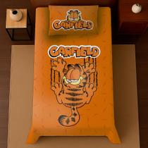 Conjunto de cama de solteiro 2 peças Garfield 1 Lençol e fronha