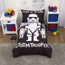 Conjunto de cama Disney Star Wars Storm Trooper de 4 peças para criança
