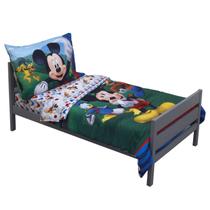 Conjunto de Cama Infantil Disney Mickey's Big Adventure - 4 Peças