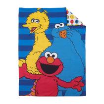 Conjunto de Cama Infantil Sesame Street - 4 Peças - Melhores Amigos