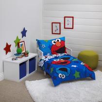 Conjunto de cama infantil Sesame Street Awesome Buds Elmo/Cookie Monster Conjunto de cama infantil Sesame Street Awesome Buds Elmo/Cookie Monster