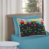 Conjunto de Cama Infantil Solteiro 2 Peças - Game On - Vivaldi Kids Conjunto de Cama Infantil Solteiro 2 Peças - Game On - Vivaldi Kids
