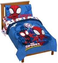 Conjunto de cama Jay Franco Marvel Spidey e seus incríveis amigos Conjunto de cama Jay Franco Marvel Spidey e seus incríveis amigos