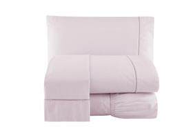 Conjunto De Cama Queen 4 Peças 300 Fios Algodão Conforto