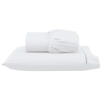 Conjunto de Cama Solteiro 400 Fios 2 Peças Ponto Palito