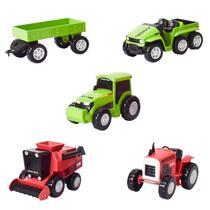 Conjunto de caminhões de brinquedo Sunny Days Maxx Action Farm Construction, pacote com 5