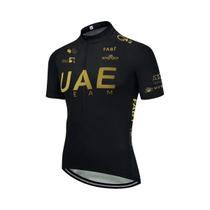 Conjunto De Camisa De Ciclismo Dos Emirados Árabes Unidos 2024 Masculino Manga Curta Equipe Mtb