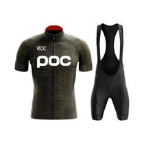 Conjunto De Camisa De Ciclismo Respirável De Verão Masculino 2025 RCC POC Bicicleta De Estrada MTB