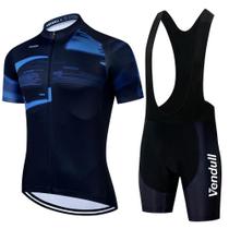 Conjunto De Camisa De Ciclismo Respirável Masculino Manga Curta pro Equipe Roupas Esportivas 2024