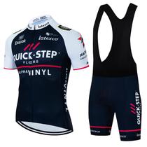 Conjunto De Camisa Masculina De Verão Quick Step, Respirável, Uniforme Para Ciclismo De Montanha,