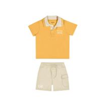 Conjunto De Camisa Polo E Bermuda Ref 70032
