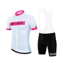 Conjunto De Camiseta De Ciclismo Anti-UV Para Homens Tour Da Itália Manga Curta Verão Roupas De