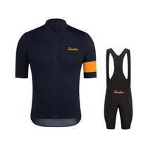Conjunto De Camiseta De Ciclismo De Manga Curta Para O Verão Masculino Raudax Com Calças De Triatlo
