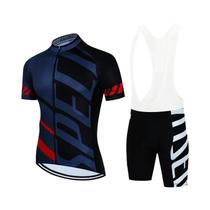 Conjunto De Camiseta E Calças De Ciclismo Preto 2025 Para Homens E Mulheres, MTB E Estrada