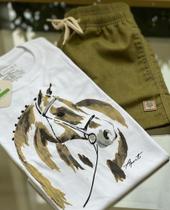 Conjunto de camiseta e short