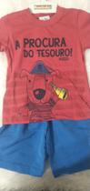Conjunto de camiseta e shorts menino Conjunto de camiseta e shorts menino