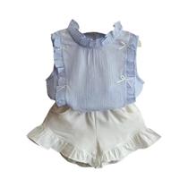 Conjunto De Camiseta Estampada Para Meninas, Roupa De Verão Para Crianças Pequenas, Roupas Da Moda Conjunto De Camiseta Estampada Para Meninas, Roupa De Verão Para Crianças Pequenas, Roupas Da Moda