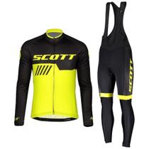 Conjunto de camisetas de ciclismo MKHGHB, roupa de bicicleta masculina com babadores acolchoados em gel