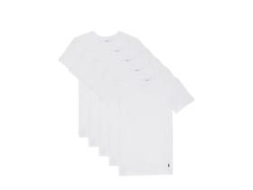 Conjunto de camisetas Polo Ralph Lauren P5 Slim Fit Crews, pacote com 5 Conjunto de camisetas Polo Ralph Lauren P5 Slim Fit Crews, pacote com 5