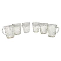 Conjunto de Caneca de Vidro 70ml com 6 Peças