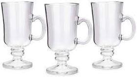 Conjunto de caneca para café com 3 peças Brinox Haus Irish coffee Pavillion 240ml 57716/109