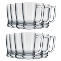 Conjunto de Canecas Chopp Cerveja 340ml 12 Unidades Nadir