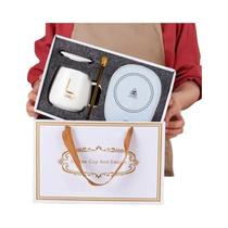 Conjunto De Canecas De Café Cerâmicas Isoladas Com Aquecimento a 55 Graus E Caixa De Presente 2025