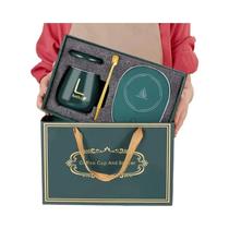 Conjunto De Canecas De Cerâmica Quentes Com Temperatura Constante, Caneca De Café Com Caixa De